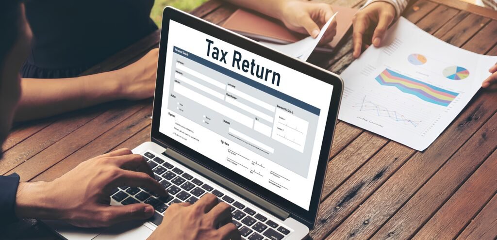 tax return header